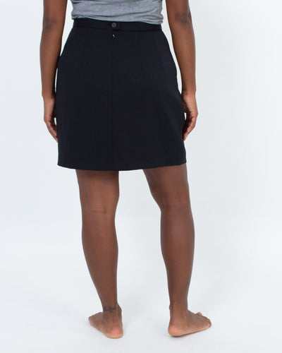 Nanette Lepore Clothing Small | US 4 Black Straight Mini Skirt