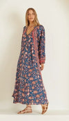 Natalie Martin Clothing Large "Fiore" Printed Maxi Dress