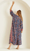 Natalie Martin Clothing Large "Fiore" Printed Maxi Dress