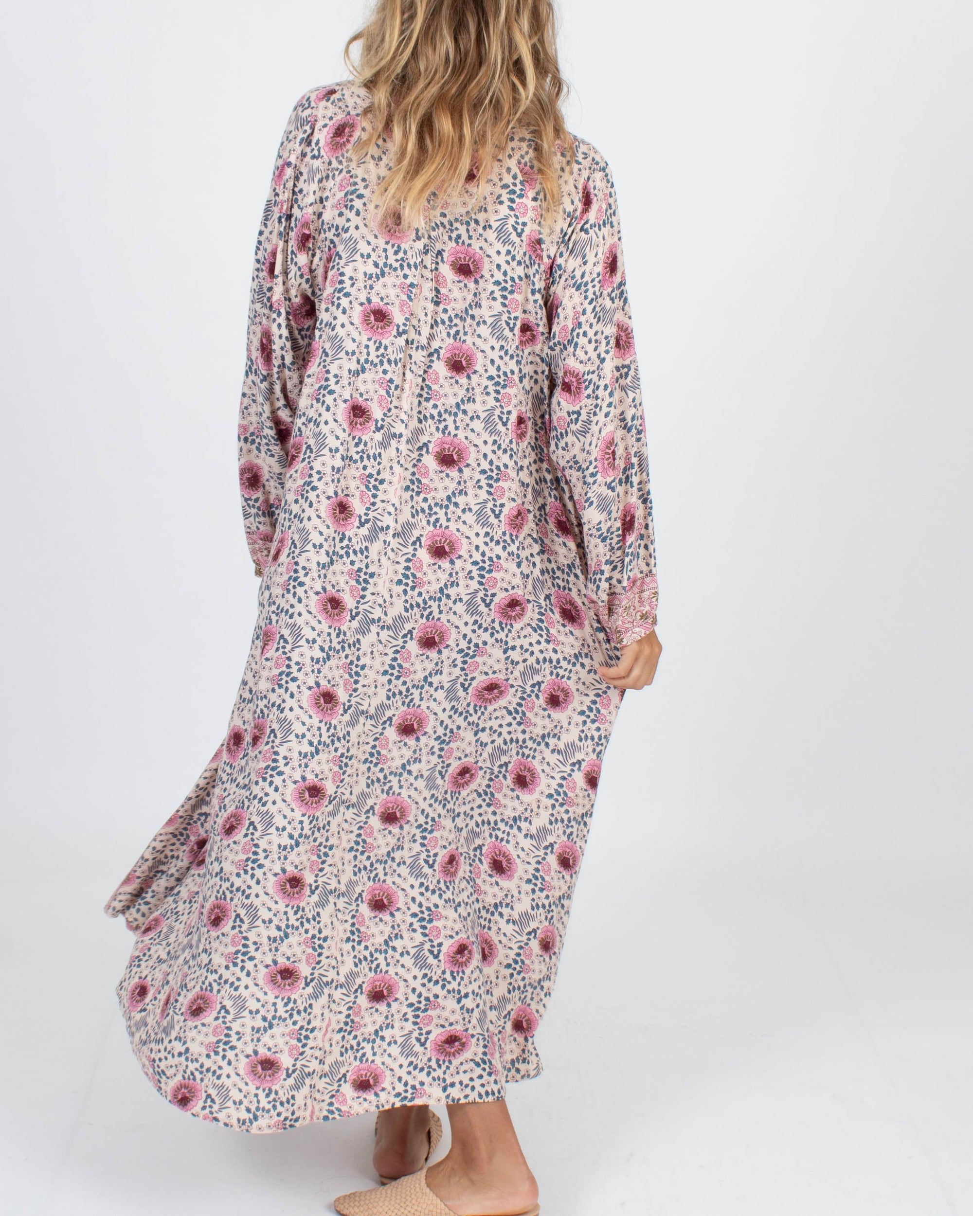 Natalie Martin Clothing Medium "Fiore" Vintage Flowers Dress