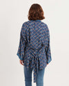 Natalie Martin Clothing One Size Printed Short Kimono