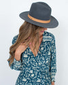 Natalie Martin Clothing XS Printed Long Sleeve Wrap Dress