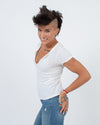 Nation LTD Clothing XS White Casual Tee