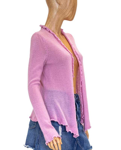 Neiman Marcus Clothing Medium Open Cashmere Cardigan