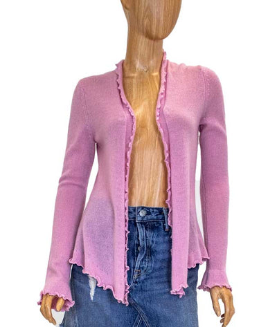 Neiman Marcus Clothing Medium Open Cashmere Cardigan