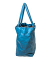 NewbarK Bags One Size Blue Leather Tote Bag