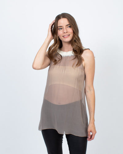 NFP Clothing Medium Sheer Silk Top