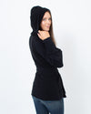 Nightcap Clothing Small Black Hooded Cardigan