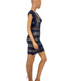 Nightcap Clothing Small Navy Lace Bodycon Dress