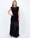 Nightcap Clothing XS Lace Maxi Dress
