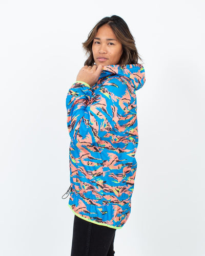 Nike Clothing Large Printed Windbreaker Jacket