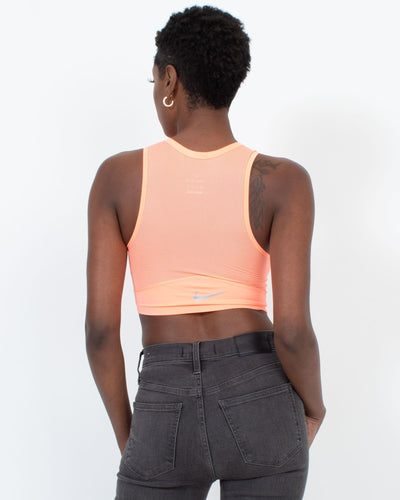 Nike Clothing XS "Dri-Fit" Mesh Crop Top