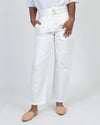 Nili Lotan Clothing Large | 10 Wide Leg Cotton Pants