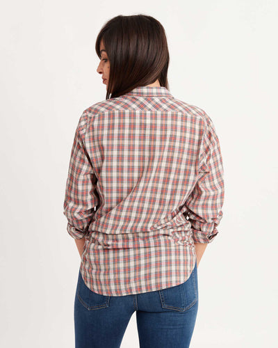 Nili Lotan Clothing Medium Plaid Button Down
