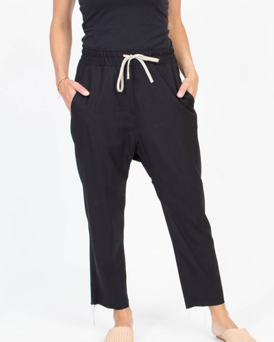 Nili Lotan Clothing Small Drawstring Pants