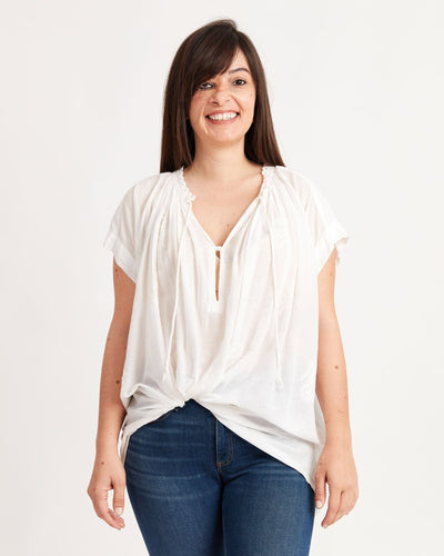 Nili Lotan Clothing Small Oversized Blouse