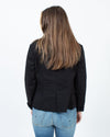 Nili Lotan Clothing Small | US 4 Black Button Up Blazer