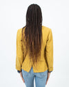 Nili Lotan Clothing XS Mustard Yellow Button Down Jacket