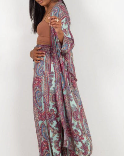 Novella Royale Clothing Small Printed "Bianca" Robe