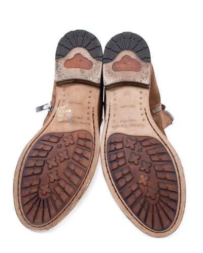 Officine Creative Shoes Small | US 7 I IT 37 Suede Low Heel Boots