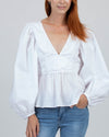 Olivaceous Clothing Large Puff Sleeve Blouse