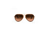 Oliver Peoples Accessories One Size Polarized Aviator Sunglasses