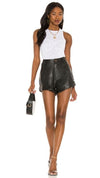 One Teaspoon Clothing Small "Streetwalker" Leather Shorts