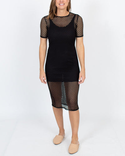 Only Hearts Clothing Small Fishnet Dress