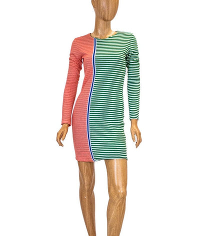 Opening Ceremony Clothing Small Striped Fitted Dress