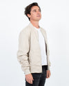 Paige Clothing Medium Beige Bomber Jacket