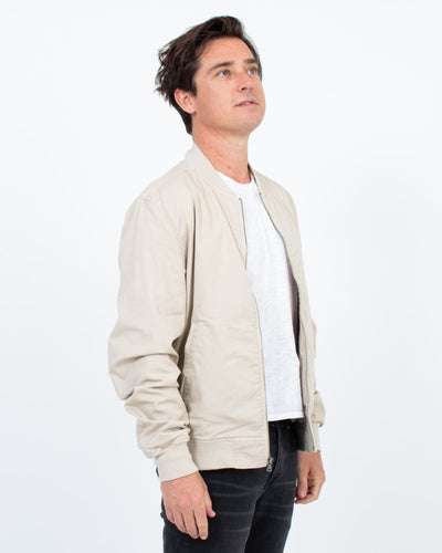 Paige Clothing Medium Beige Bomber Jacket