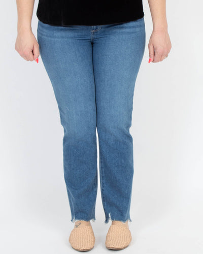 Paige Clothing Medium | US 30 "Cindy High Rise Straight Ankle" Jeans
