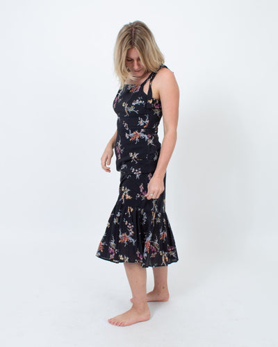 Paige Clothing Small Sleeveless Midi Dress