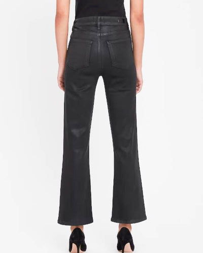 Paige Clothing Small | US 26 "Claudine" Coated Ankle Flare Jeans