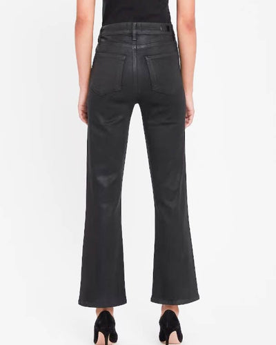 Paige Clothing Small | US 26 "Claudine" Coated Ankle Flare Jeans