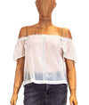 Paige Clothing XS Sheer Crop Top