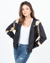 Pam & Gela Clothing XS Metallic Contrast Jacket