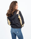 Pam & Gela Clothing XS Metallic Contrast Jacket