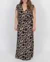 Parker Clothing Large Printed Silk Maxi Dress