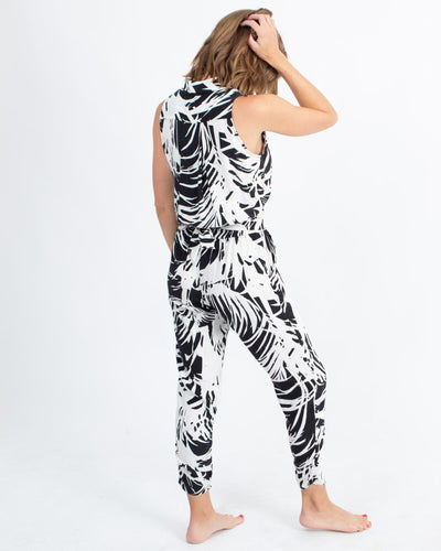 Parker Clothing Small Sleeveless Printed Jumpsuit