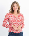 Parker Clothing XS Printed Blouse