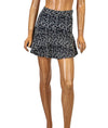 Parker Clothing XS Printed Fit and Flare Skirt