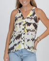 Parker Clothing XS Printed Silk Tank