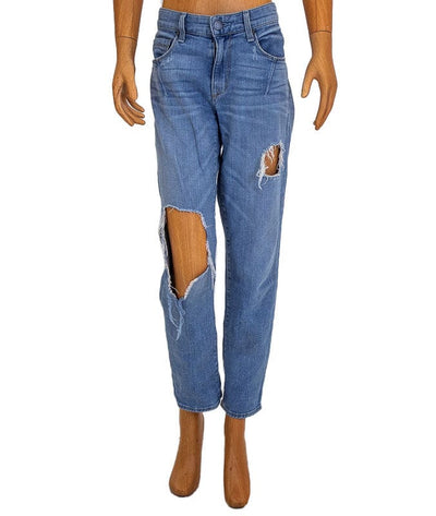 Parker Smith Clothing XS | US 25 "Relaxed Straight" Distressed Jeans