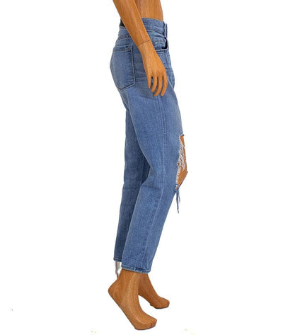 Parker Smith Clothing XS | US 25 "Relaxed Straight" Distressed Jeans