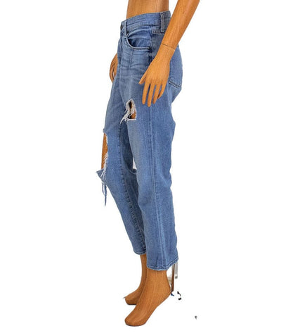 Parker Smith Clothing XS | US 25 "Relaxed Straight" Distressed Jeans