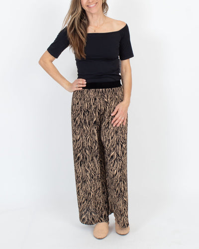 Part Two Clothing Small Printed Wide Leg Pants