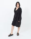 Pas De Calais Clothing Large Long Sleeve Shift Dress