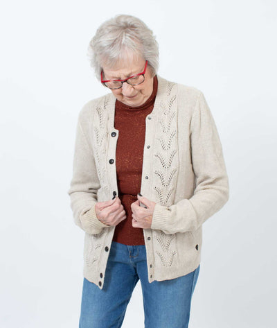 Paul & Joe Sister Clothing Small | US 4 Oatmeal Cardigan
