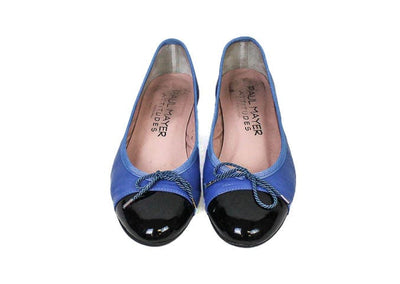 Paul Mayer Attitudes Shoes Medium | US 8 Cap Toe "Bravo" Ballet Flat